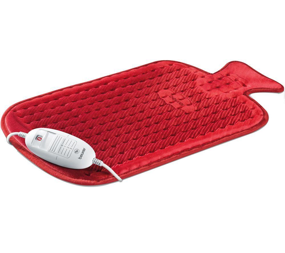 BEURER HK44 "Not a Hot Water Bottle" Heat Pad - Red, Red