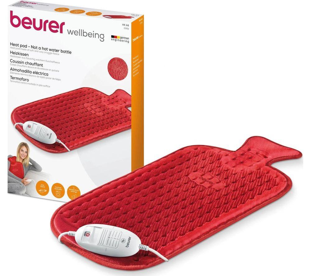 BEURER HK44 "Not a Hot Water Bottle" Heat Pad - Red image number 2 of 2