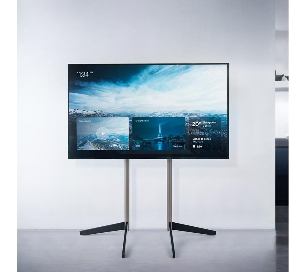 ONE FOR ALL EZ Premium WM7611 607 mm TV Floor Stand for 32-65" TVs - Black & Grey image number 7 of 9