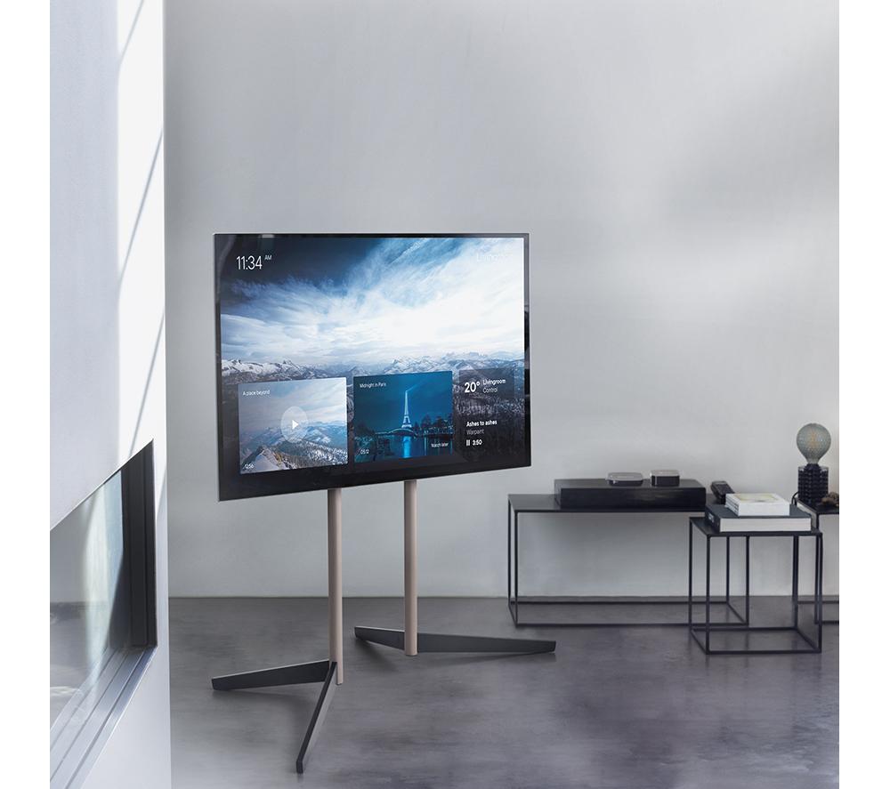ONE FOR ALL EZ Premium WM7611 607 mm TV Floor Stand for 32-65" TVs - Black & Grey image number 8 of 9