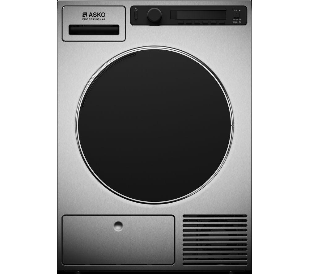ASKO Professional TDC1772CC.S Wifi-enabled 7 kg Condenser Tumble Dryer - Stainless Steel