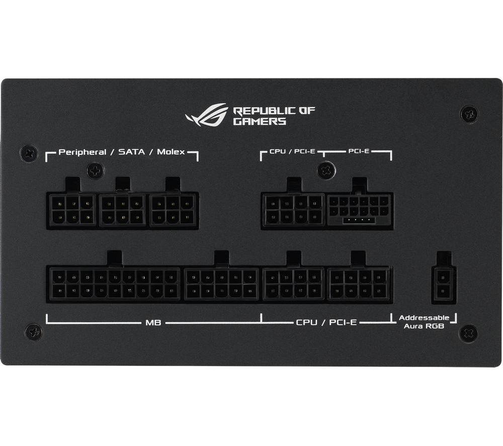 ASUS ROG Strix Gold Aura Edition Modular ATX PSU - 850 W image number 9 of 11