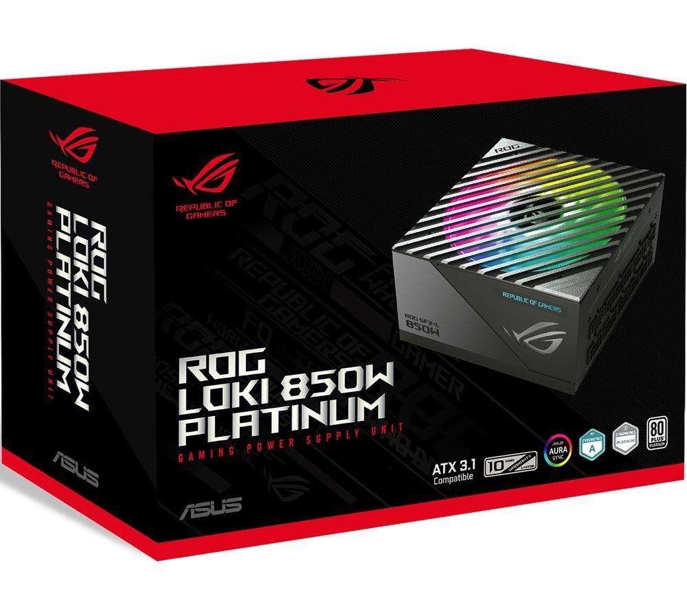 ASUS ROG Loki Platinum Modular SFX-L PSU &ndash; 850 W image number 15 of 15