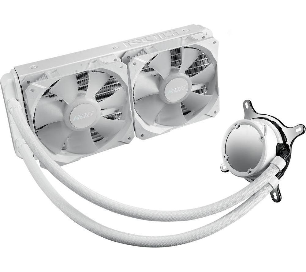 ASUS ROG Strix LC II 240 mm Liquid CPU Cooler - ARGB LED, White image number 2 of 6