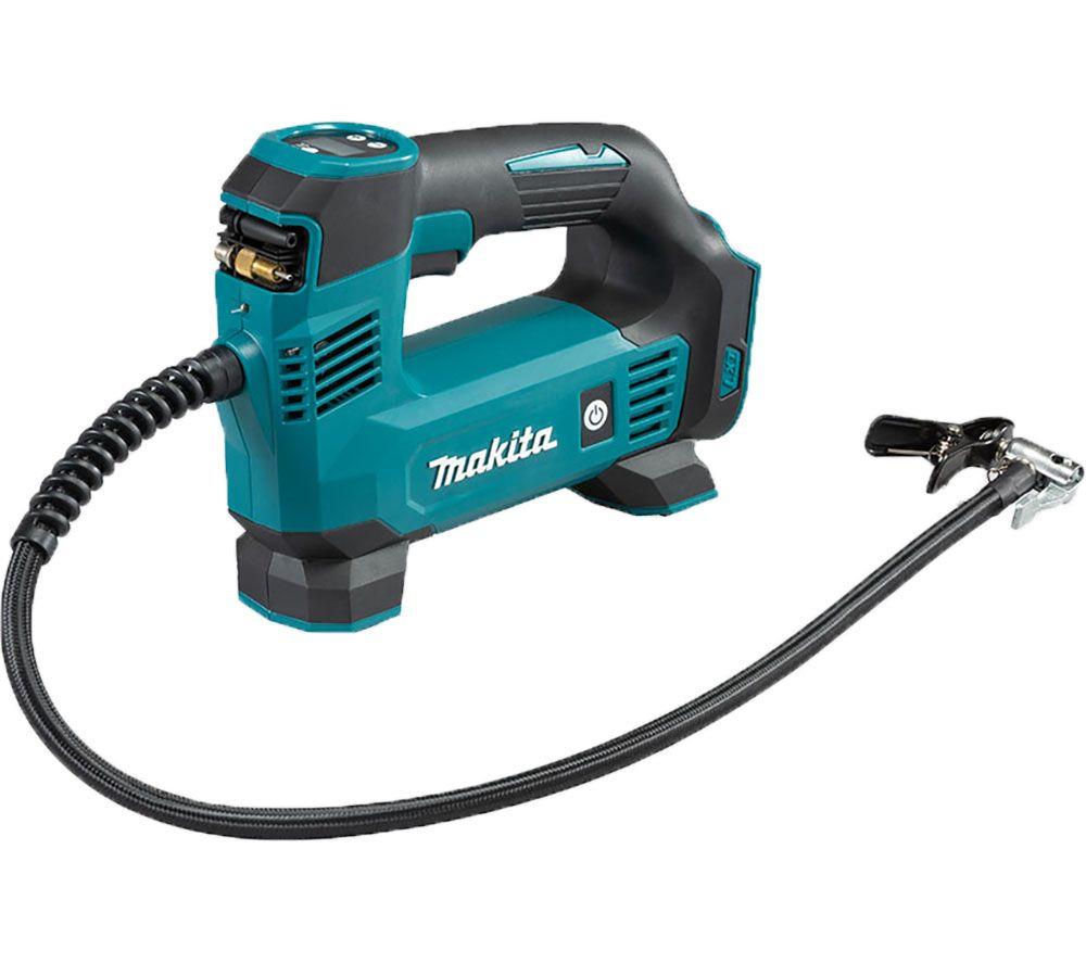 Makita Digital Tyre Inflator Cordless 18v LXT 3 Mode Adapters & Light DMP180Z - Image 24