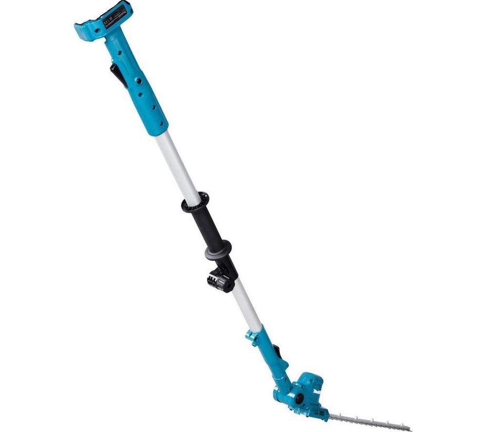 MAKITA LXT DUN461WZ Cordless Pole Hedge Trimmer - Black, Silver & Blue image number 2 of 7