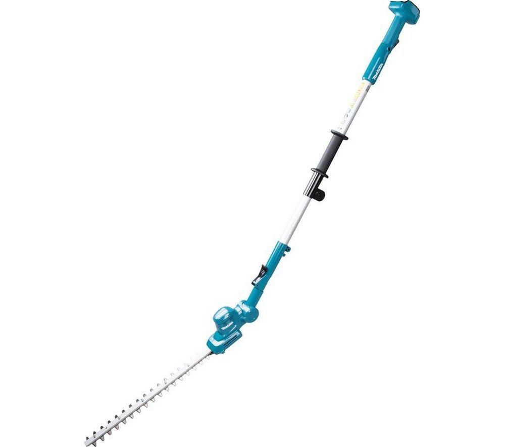 MAKITA LXT DUN461WZ Cordless Pole Hedge Trimmer - Black, Silver & Blue image number 4 of 7