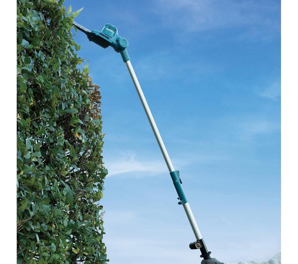MAKITA LXT DUN461WZ Cordless Pole Hedge Trimmer - Black, Silver & Blue image number 7 of 7