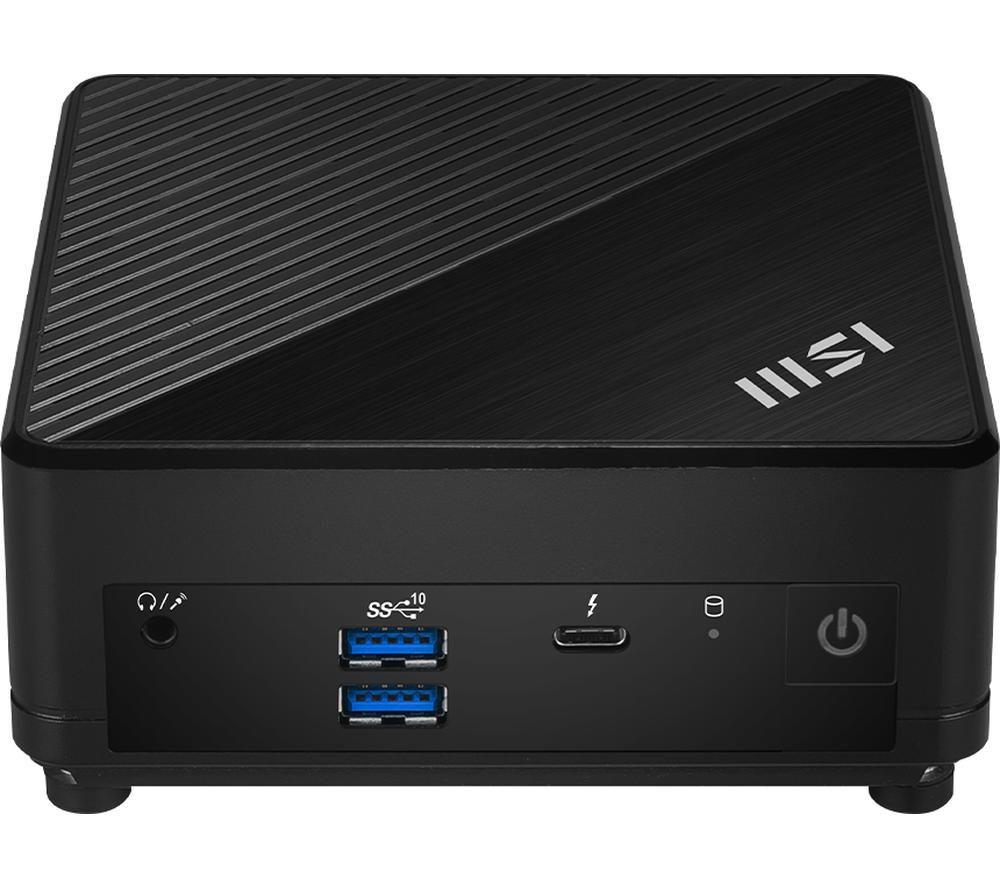 Msi Cubi 5 12M Barebone Mini Desktop PC - Intel Core i5, Black, Black