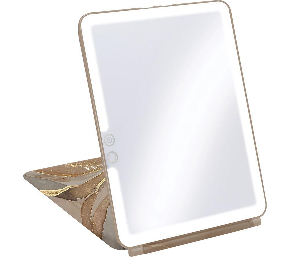 SENSSE Glow Up SNMI04 LED Mirror - Marble, Brown,Patterned