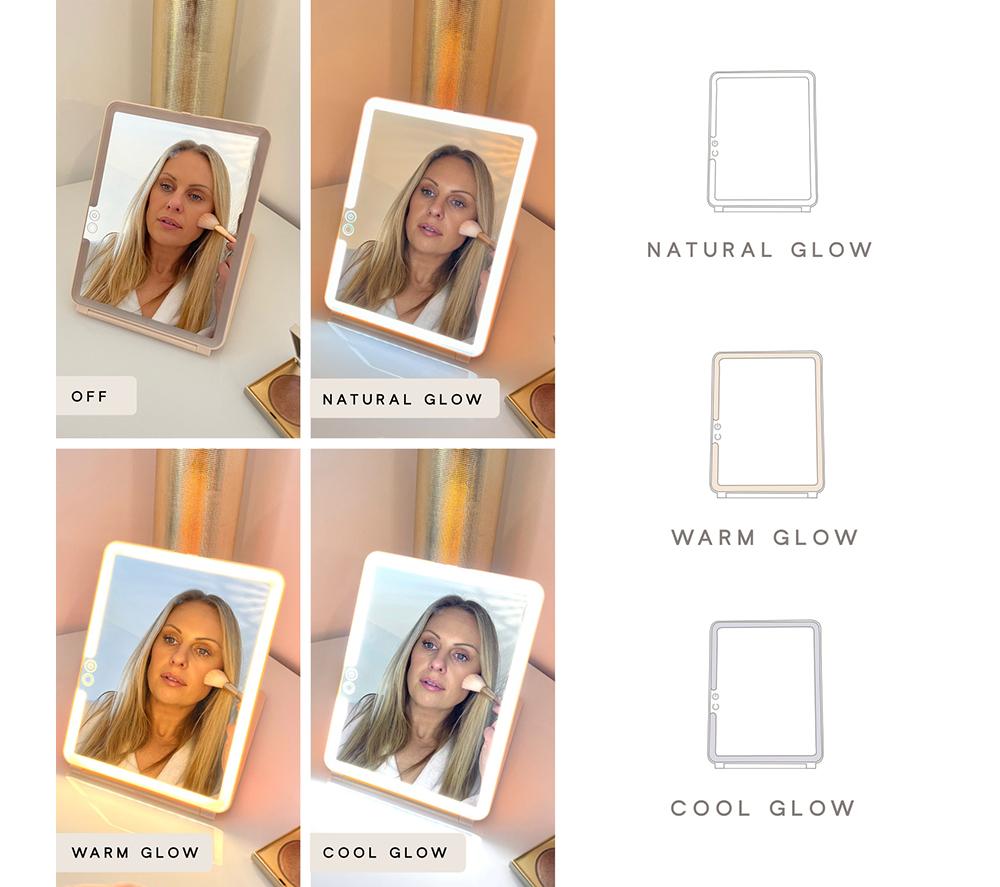 SENSSE Glow Up SNMI05 LED Mirror - Warm Grey image number 5 of 6
