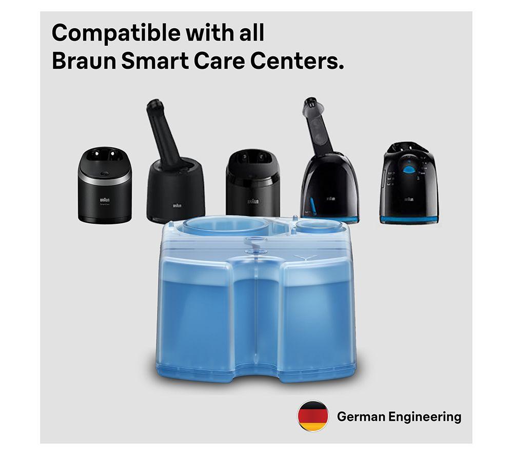 BRAUN 3-in-1 ShaverCare Refill Cartridges - Pack of 2 image number 6 of 6