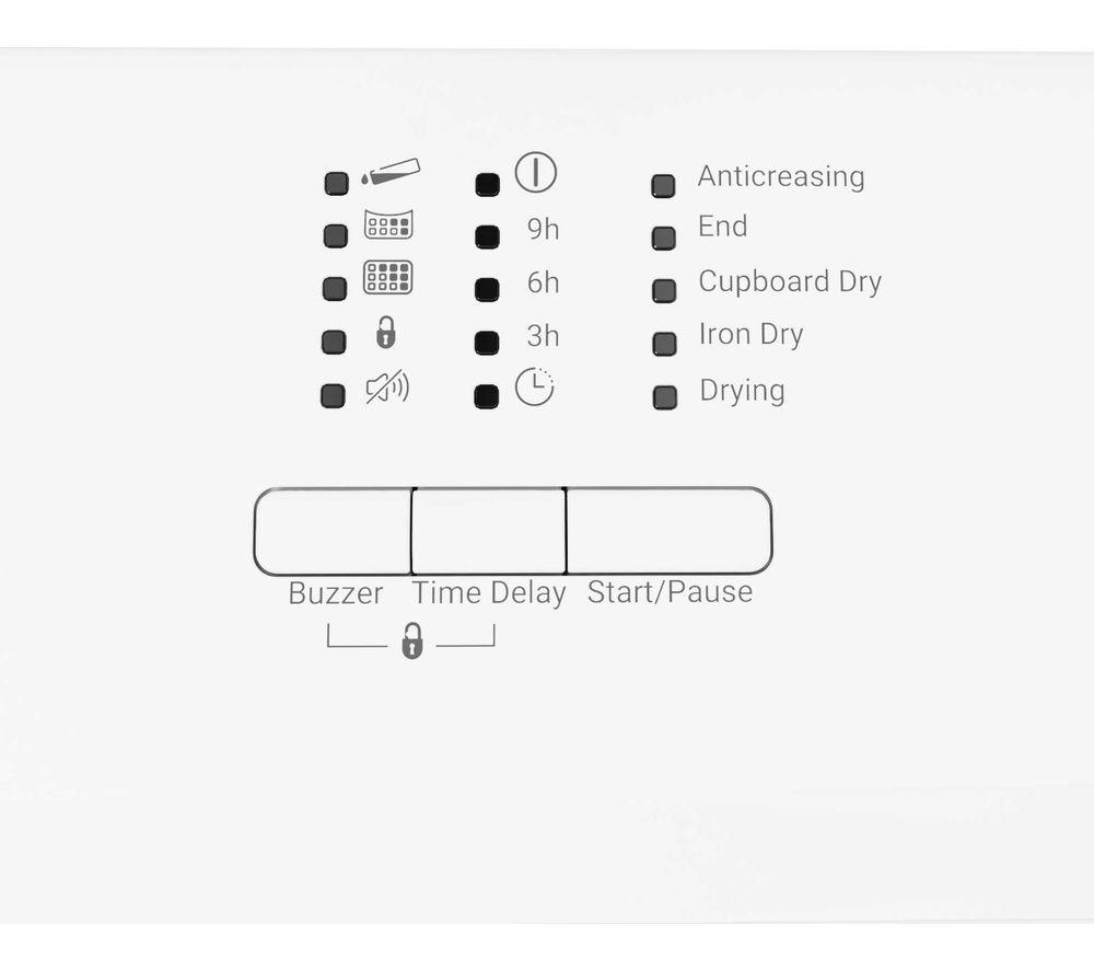 LOGIK LIHP7W24 Integrated 7 kg Heat Pump Tumble Dryer image number 6 of 9