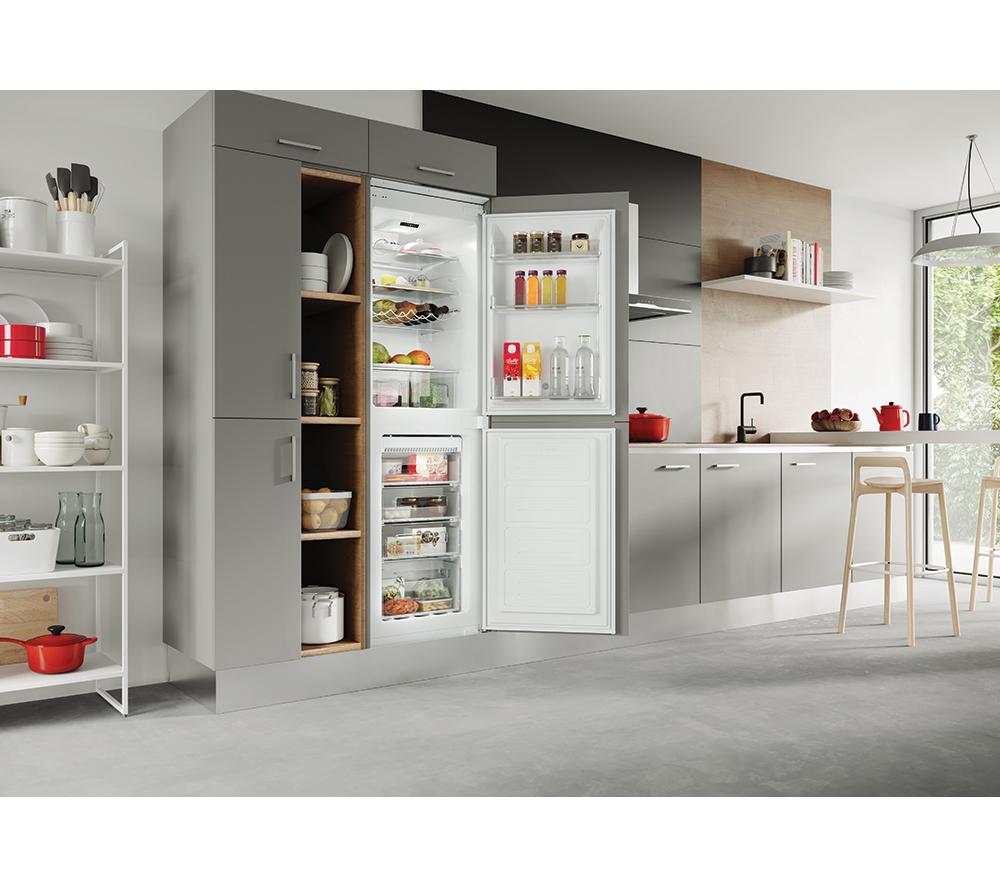 HOOVER HOB50N518EVK Integrated 50/50 Fridge Freezer - Sliding Hinge image number 8