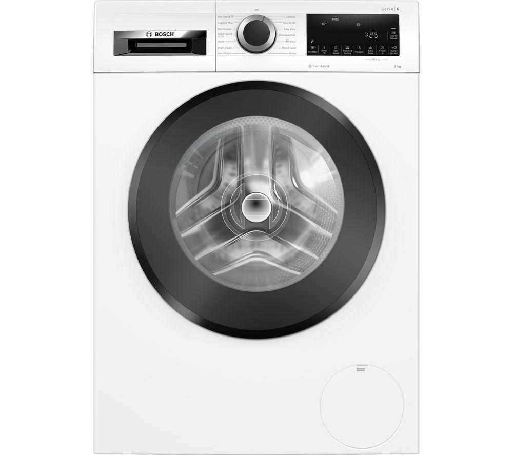 BOSCH Series 6 WGG24400GB 9 kg 1400 Spin Washing Machine - White, White