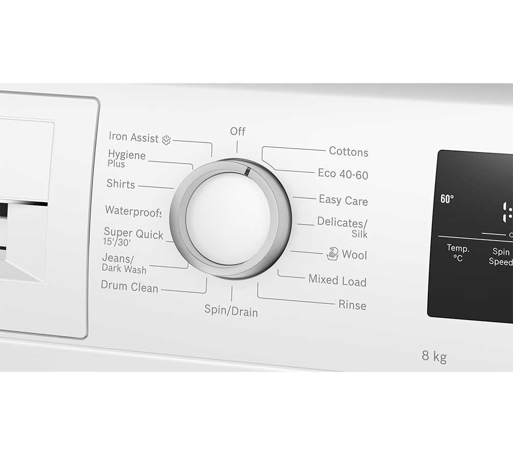 BOSCH Series 4 WAN28258GB 8 kg 1400 Spin Washing Machine - White image number 12 of 16