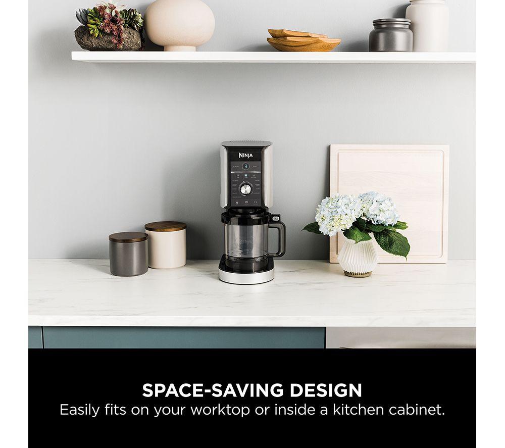NINJA Creami Deluxe NC501UK 10-in-1 Ice Cream & Frozen Dessert Maker &ndash; Black & Silver image number 12 of 13