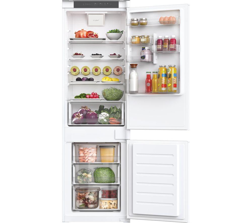 HOOVER HOBL3518EVWK Integrated Smart 70/30 Fridge Freezer  Sliding Hinge, White