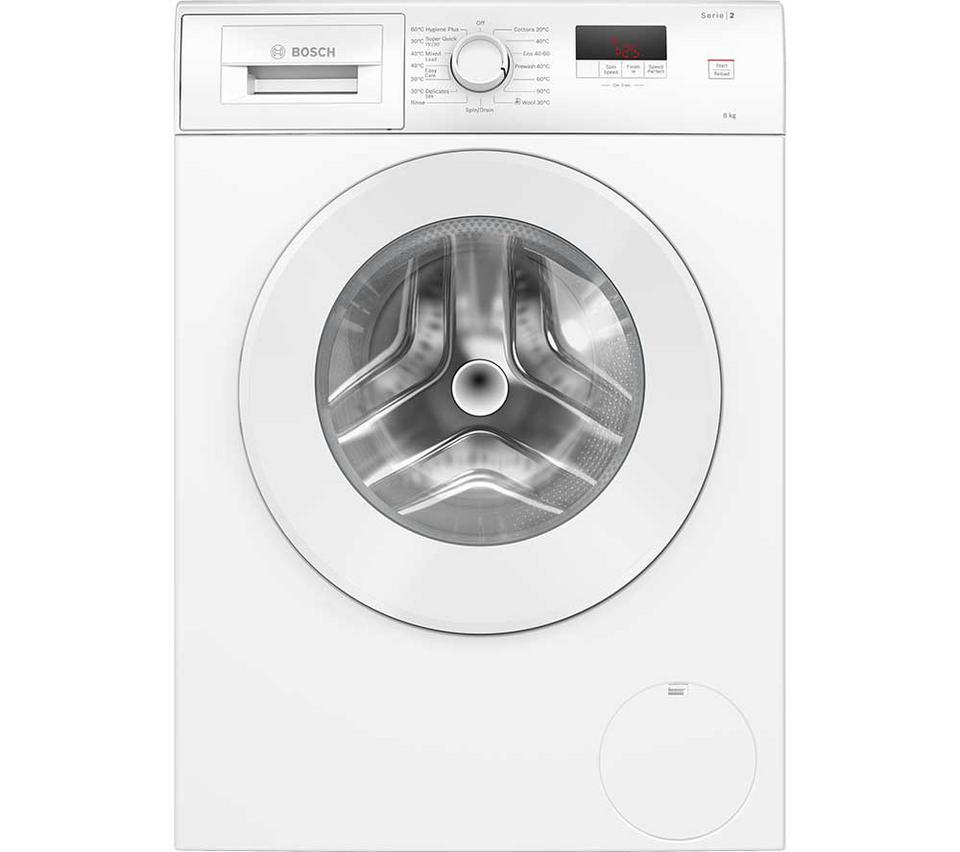 BOSCH Series 2 WGE03408GB 8 kg 1400 Spin Washing Machine - White