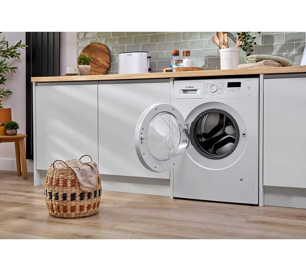BOSCH Series 2 WGE03408GB 8 kg 1400 Spin Washing Machine - White image number 8 of 11