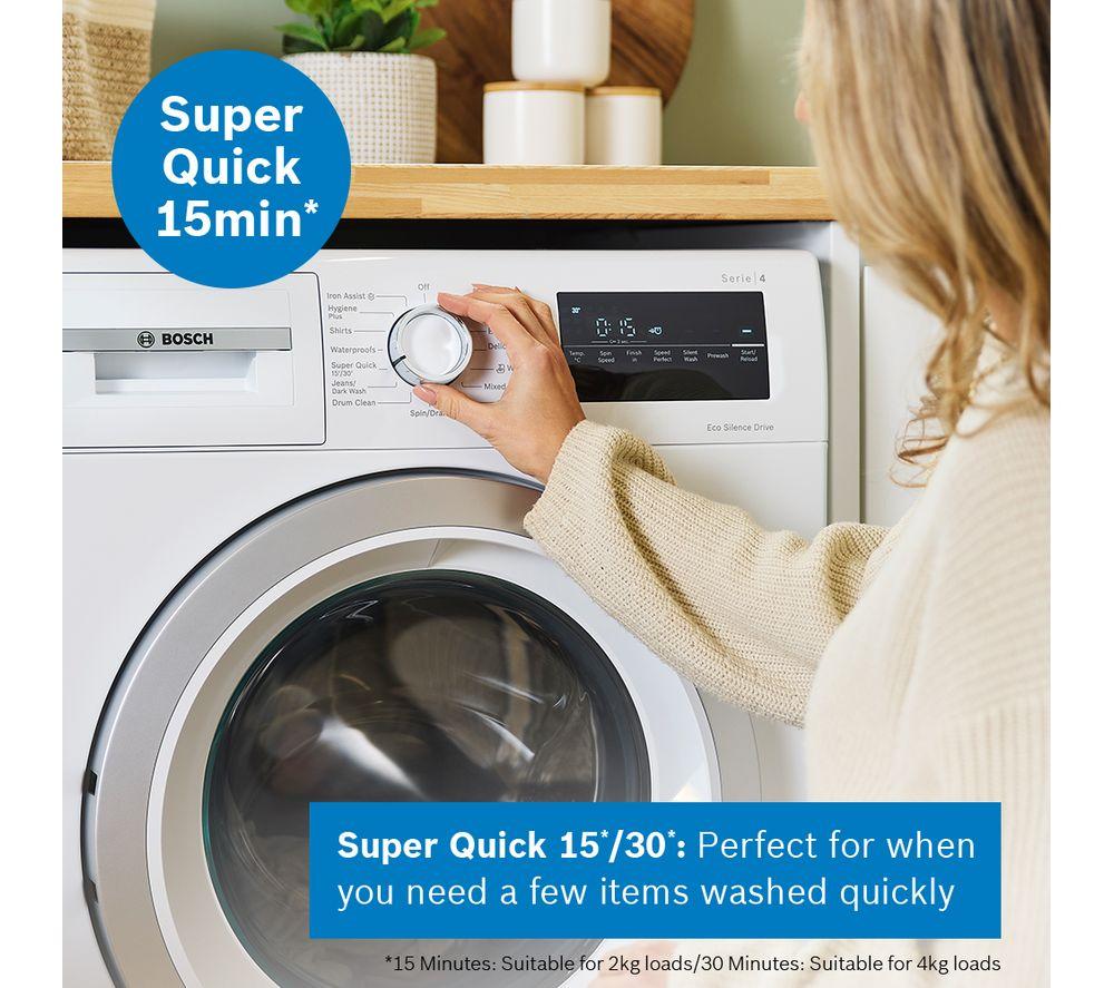 BOSCH Series 4 WAN28259GB 9 kg 1400 Spin Washing Machine - White image number 6 of 13