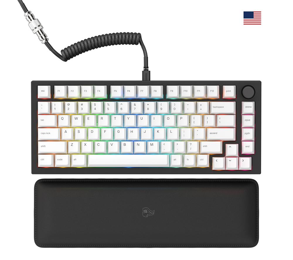 GLORIOUS GMMK PRO Prebuilt 75% Mechanical Gaming Keyboard - Black image number 2 of 10