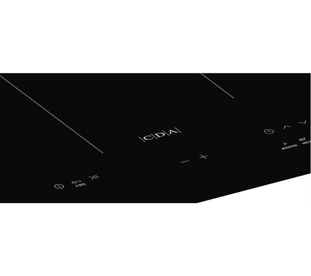 CDA HN6013FR 59 cm Plug-in Electric Induction Hob - Black image number 2 of 3