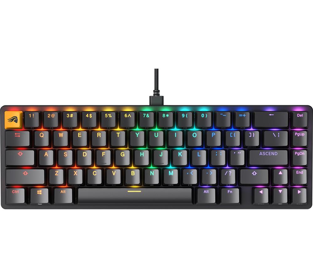 Glorious GMMK 2 Prebuilt 65% Mechanical Gaming Keyboard - Black, Black