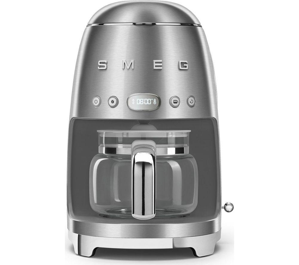 SMEG DCF02SSUK Drip Filter Coffee Machine - Stainless Steel, Stainless Steel