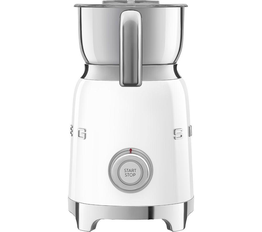 SMEG MFF11WHUK Electric Milk Frother - White image number 2 of 2