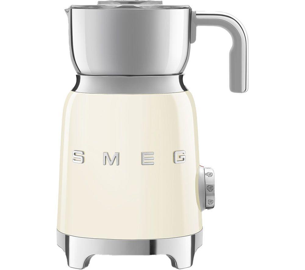 SMEG MFF11CRUK Electric Milk Frother - Cream, Cream