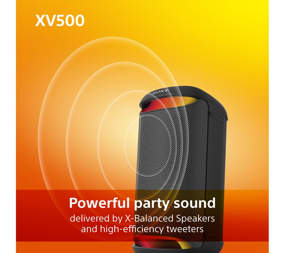 SONY SRS-XV500B Bluetooth Megasound Party Speaker - Black - image 3