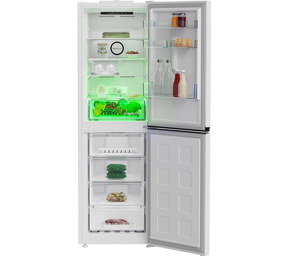 BEKO Pro HarvestFresh AeroFlow CNG4692VW 50/50 Fridge Freezer - White image number 2 of 8