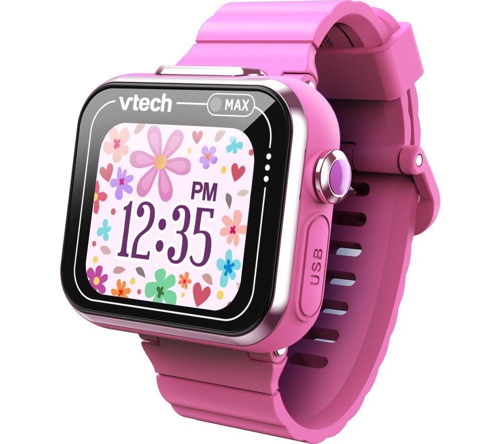 VTECH KidiZoom MAX Smart Watch - Pink image number 2 of 2