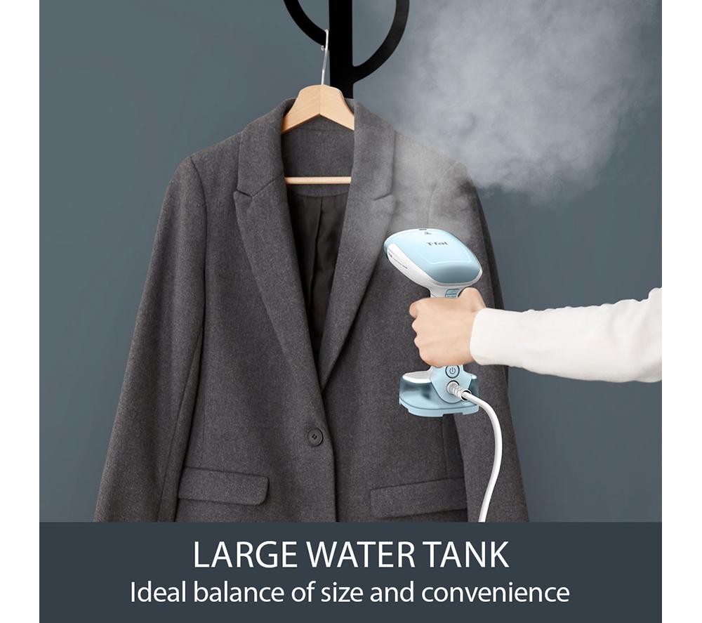 TEFAL Access Steam Pocket DT3041 Clothes Steamer - White & Sky Blue image number 4 of 10