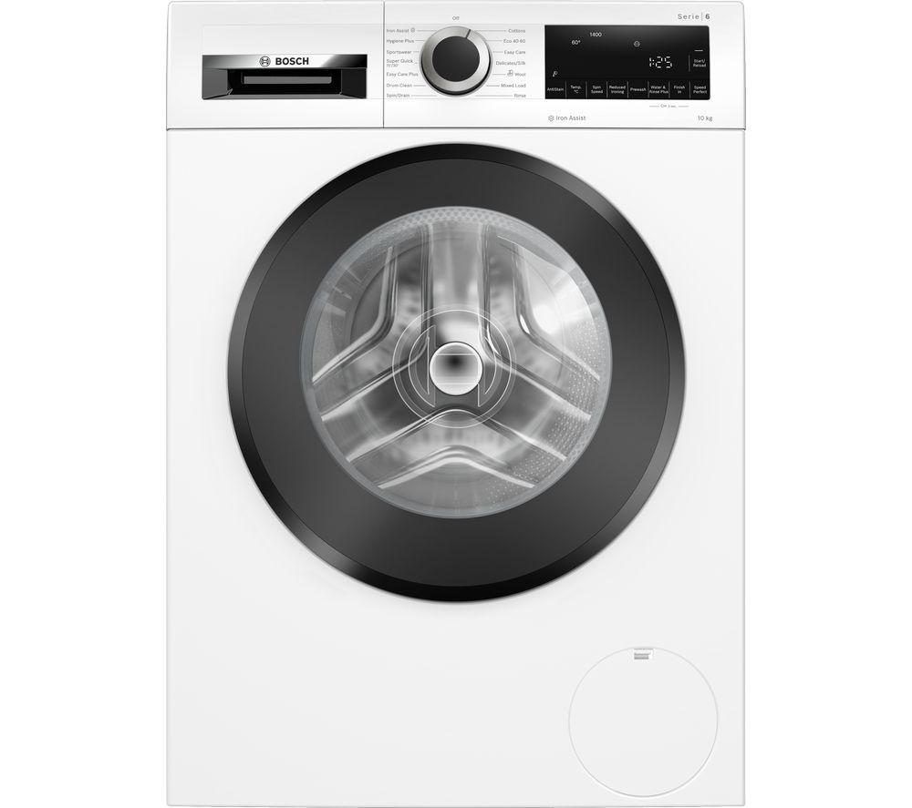 BOSCH Series 6 WGG254Z0GB 10 kg 1400 Spin Washing Machine - White, White