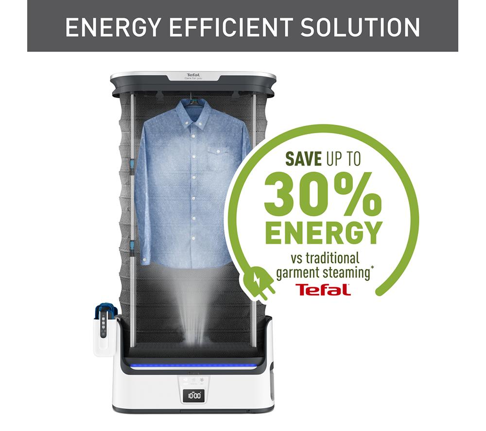 TEFAL Care for You YT4050 Automatic Clothes Steamer - White & Grey image number 3 of 9