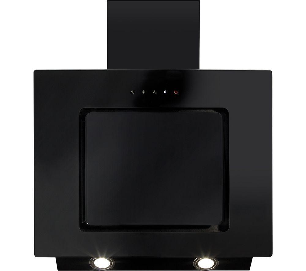CDA EVA60BL Chimney Cooker Hood - Black