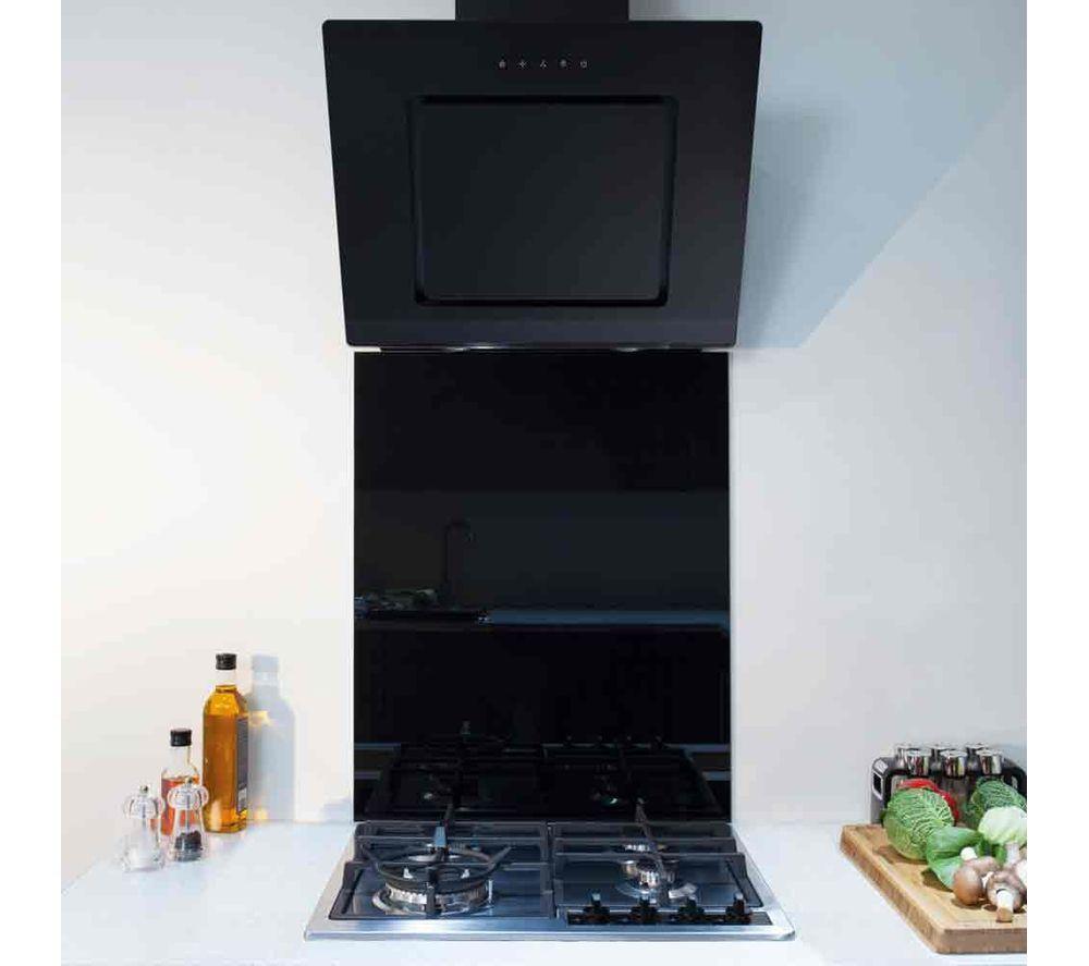 CDA EVA60BL Chimney Cooker Hood - Black image number 3 of 4