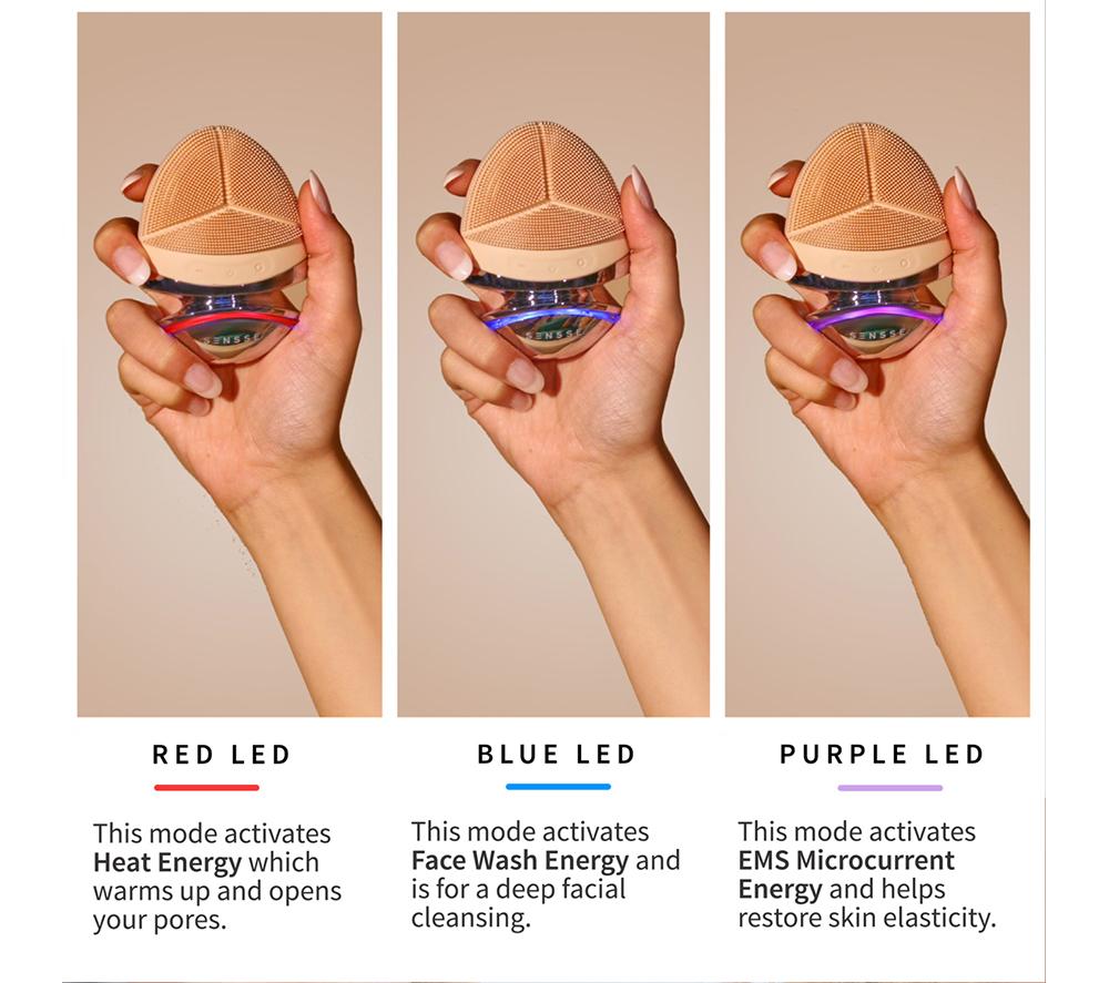 SENSSE LED Energy Face Cleanser - Nude image number 2 of 10