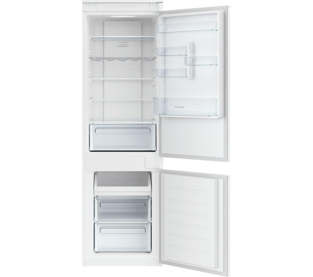 CANDY CBT3518EWK Integrated Smart 70/30 Fridge Freezer – Sliding Hinge, White