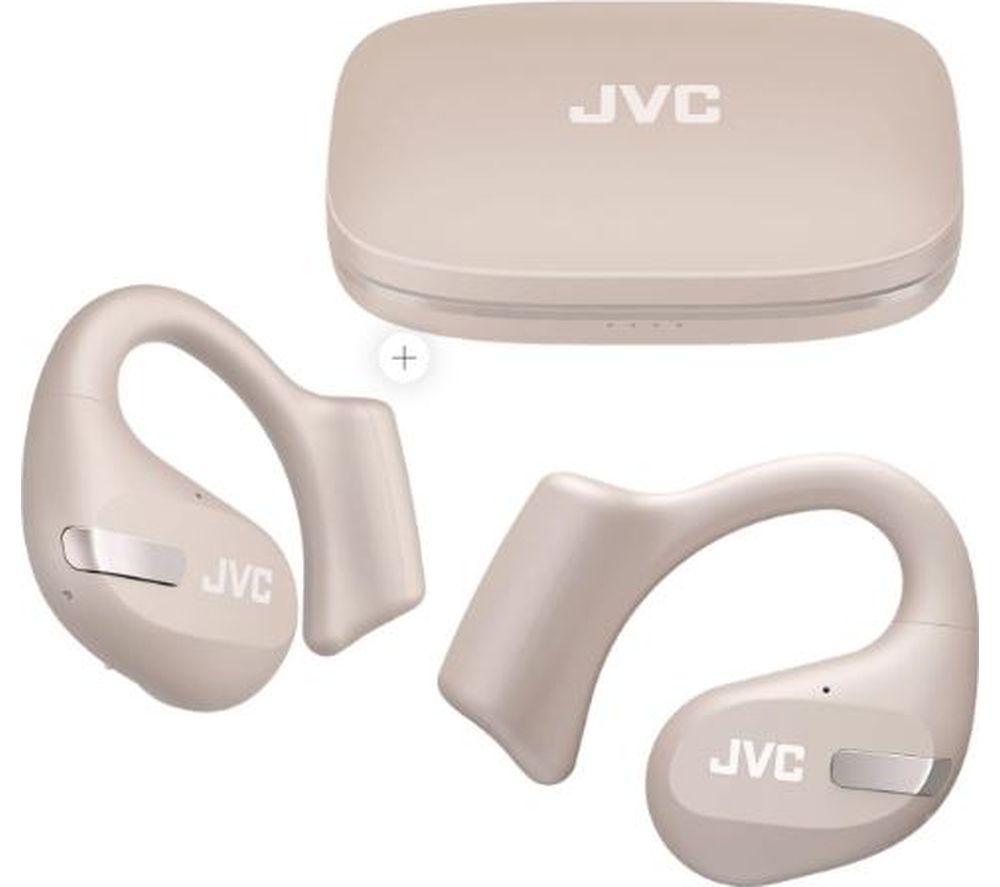 JVC HA NP50T Wireless Bluetooth Sports Headphones - Beige image number 2 of 4
