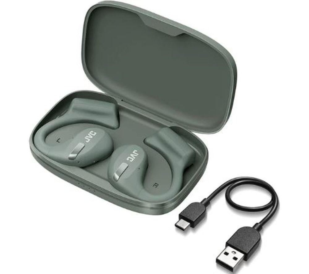 JVC HA NP50T Wireless Bluetooth Sports Headphones - Green image number 3 of 4