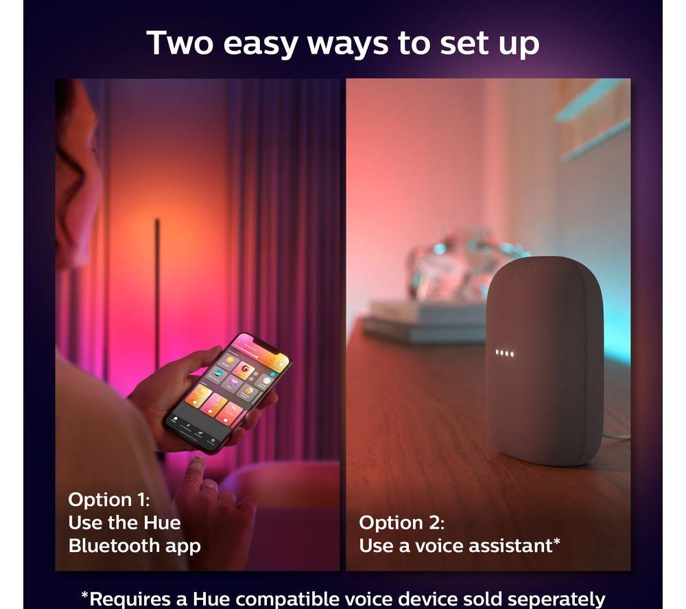 PHILIPS HUE White and Colour Ambiance Gradient Lightstrip with 1 m Extension - 2 m image number 7 of 8