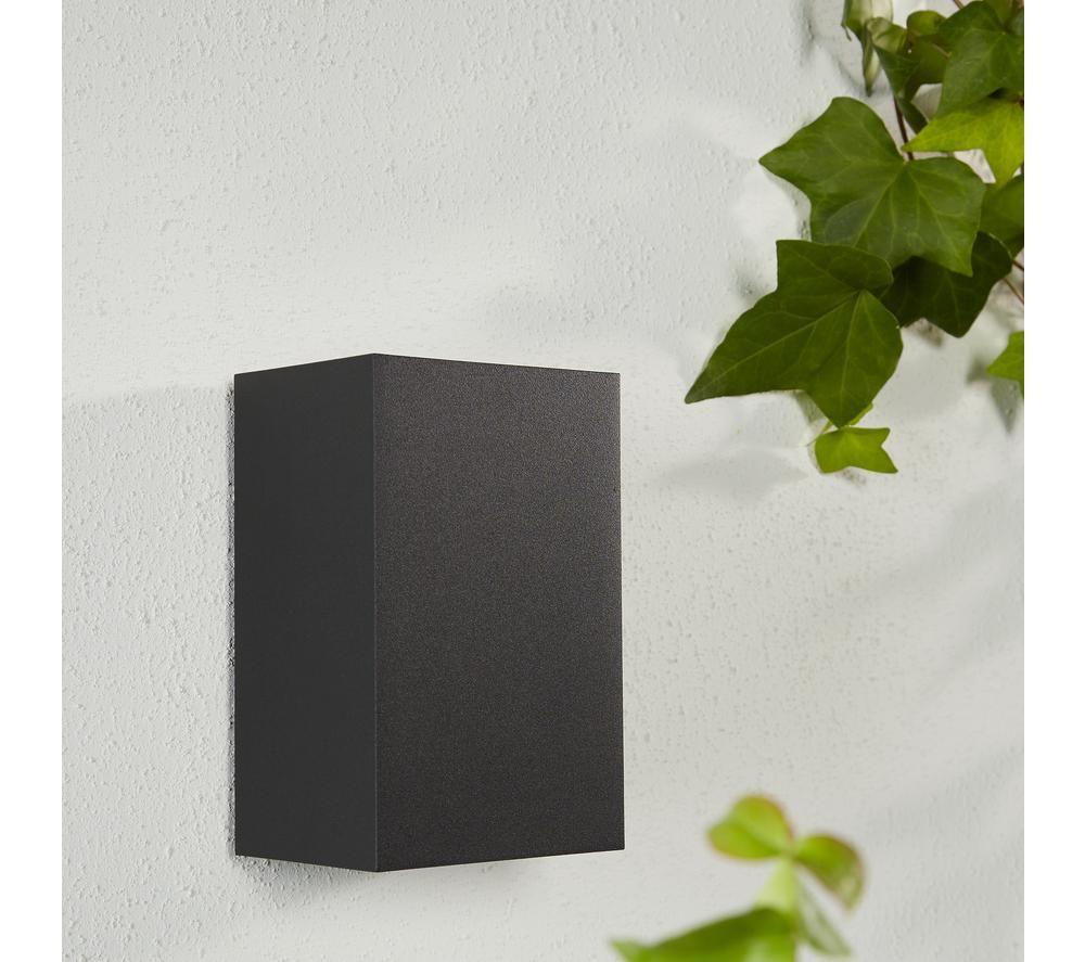 PHILIPS HUE White and Color Ambiance Resonate Smart Outdoor LED Wall Lamp - Black, Twin Pack image number 3 of 4