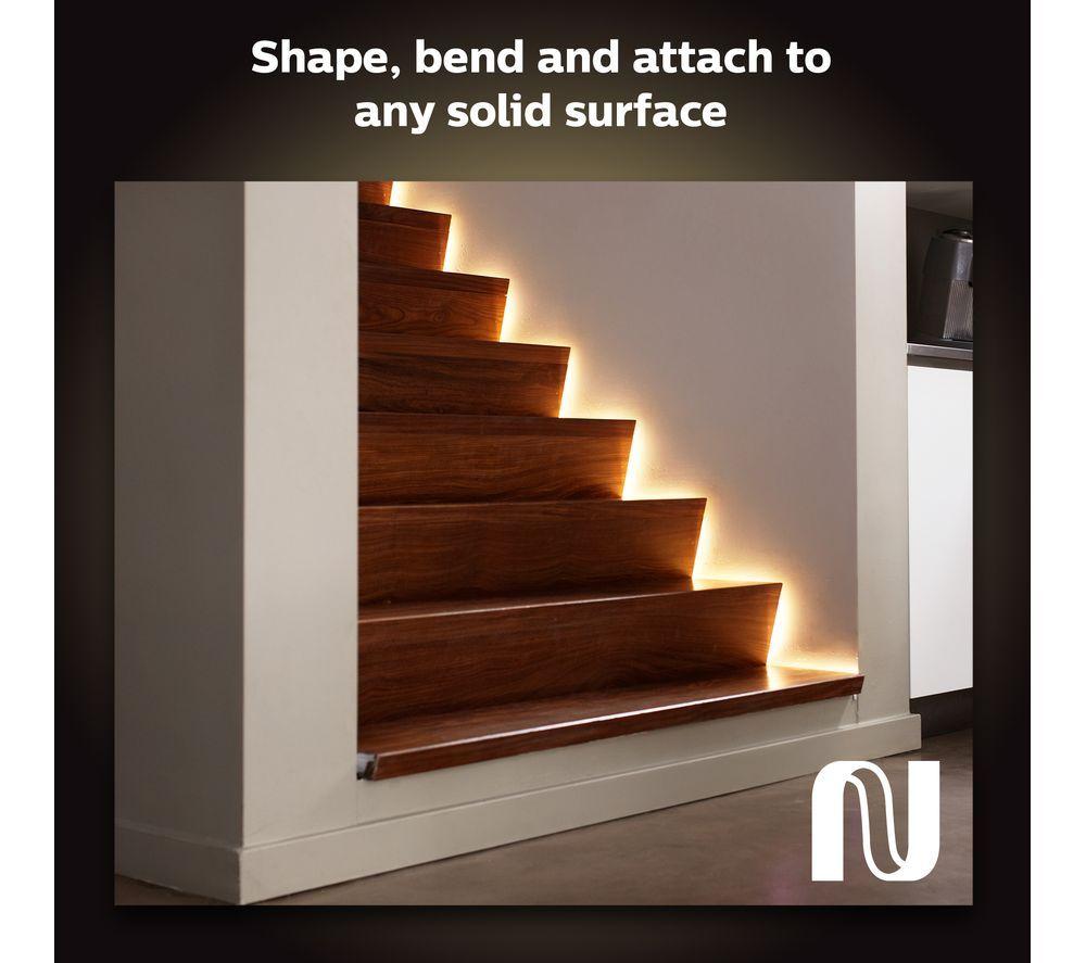 PHILIPS HUE Play White & Colour Ambiance Smart Light Bar Twin Pack with Lightstrip - Black & White image number 10 of 12
