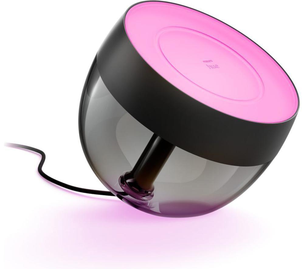 Buy PHILIPS HUE Iris 2.0 White and Color Ambiance Iris Smart Table Lamp Black Currys