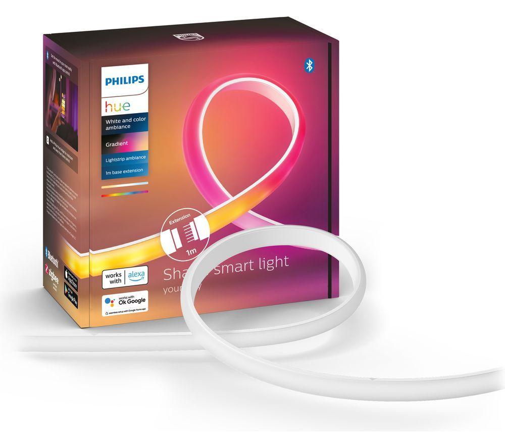 PHILIPS HUE Gradient White & Colour Ambiance Smart LED Lightstrip Extension review