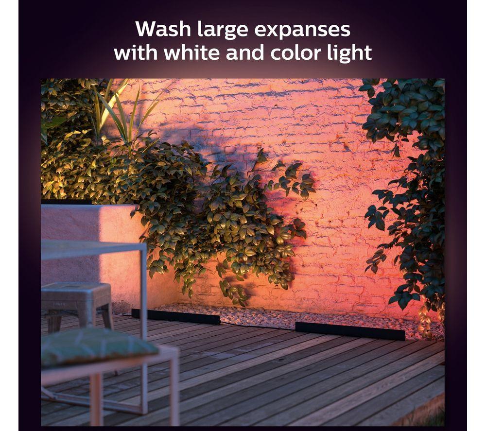 PHILIPS HUE Amarant White & Colour Ambiance LED Smart Outdoor Light - Black image number 3 of 8
