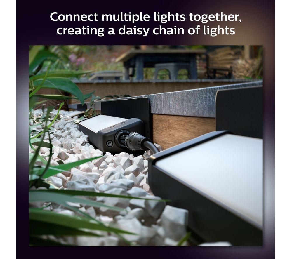 PHILIPS HUE Amarant White & Colour Ambiance LED Smart Outdoor Light - Black image number 7 of 8
